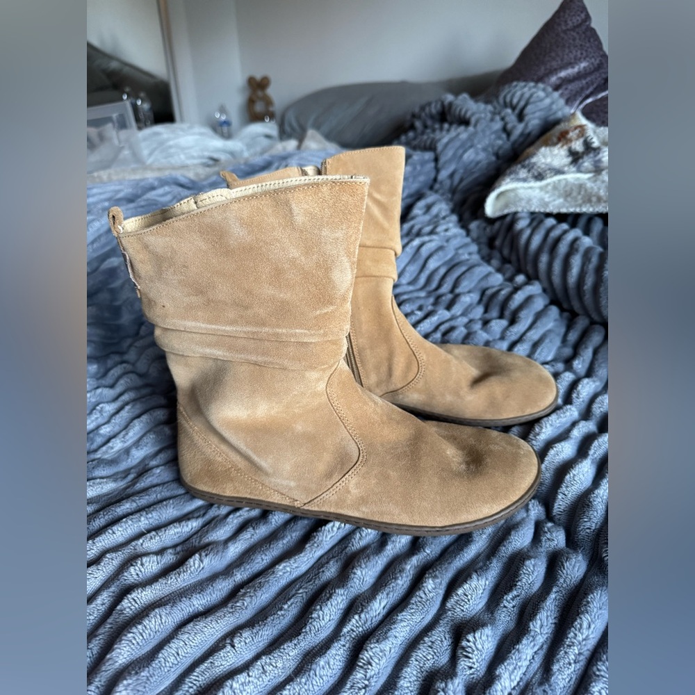 NEW! GROUNDIES Odessa Women - Barefoot Shoe 40 Brown